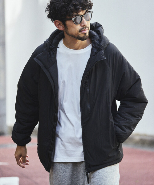 FREAK'S STORE(フリークスストア)の「PRIMALOFT HOODIE JACKET /プリマロフト フーディジャケット(ブルゾン・メンズ・ブラック/チャコールグレー/グリーン/セージグリーン・SMALL/LARGE/MEDIUM)」の22枚目の写真