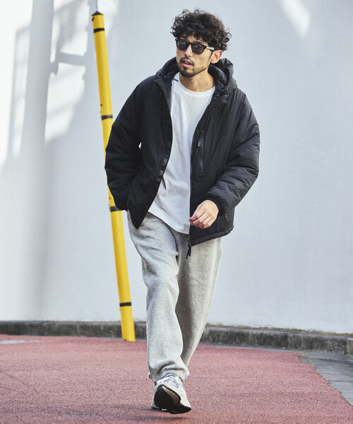 FREAK'S STORE(フリークスストア)の「PRIMALOFT HOODIE JACKET /プリマロフト フーディジャケット(ブルゾン・メンズ・ブラック/チャコールグレー/グリーン/セージグリーン・SMALL/LARGE/MEDIUM)」の18枚目の写真