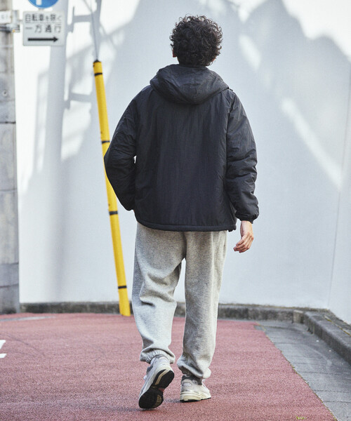 FREAK'S STORE(フリークスストア)の「PRIMALOFT HOODIE JACKET /プリマロフト フーディジャケット(ブルゾン・メンズ・ブラック/チャコールグレー/グリーン/セージグリーン・SMALL/LARGE/MEDIUM)」の16枚目の写真