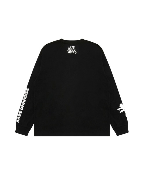 AAPE BY A BATHING APE（エーエイプバイアベイシングエイプ）の「AAPE MAIN LONG SLEEVE TEE（Tシャツ/カットソー・メンズ・ブラック・LARGE/MEDIUM）」の7枚目の写真