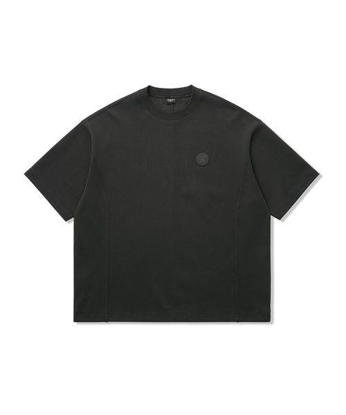 LIFE WORK(ライフワーク)の「エッセンシャルワッペンオーバーサイズ半袖Tシャツ(Tシャツ/カットソー・メンズ・ブラウン/ライトグレー/チャコールグレー・MEDIUM/LARGE)」の2枚目の写真