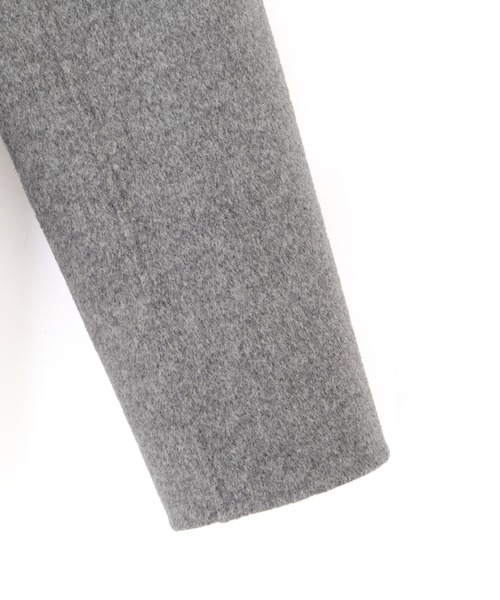 YLEVE（イレーヴ）の「YLEVE / SUPER 100`S WOOL DOUBLE CLOTH HOODED COAT（ダウンジャケット/コート・レディース・グレー/ブラウン・2/1/0）」の20枚目の写真