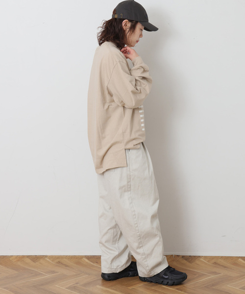 JOURNAL STANDARD LUXE(ジャーナルスタンダード ラックス)の「ヴィンテージツイル タックパンツ(その他パンツ・レディース・ホワイト系その他/ピンク系その他・MEDIUM/SMALL)」の5枚目の写真