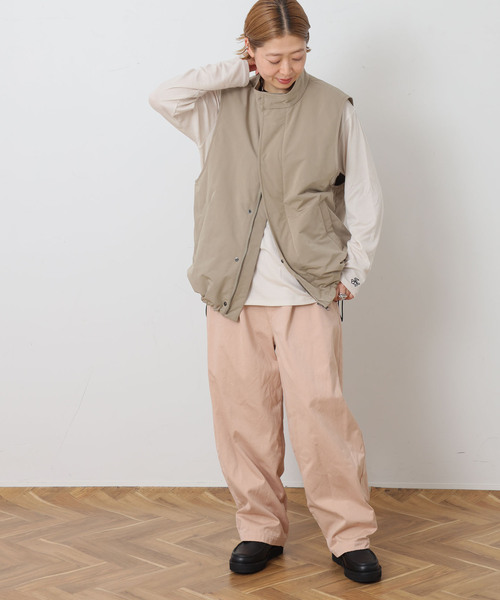 JOURNAL STANDARD LUXE(ジャーナルスタンダード ラックス)の「ヴィンテージツイル タックパンツ(その他パンツ・レディース・ホワイト系その他/ピンク系その他・MEDIUM/SMALL)」の7枚目の写真