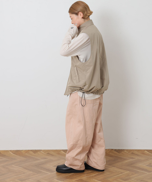 JOURNAL STANDARD LUXE(ジャーナルスタンダード ラックス)の「ヴィンテージツイル タックパンツ(その他パンツ・レディース・ホワイト系その他/ピンク系その他・MEDIUM/SMALL)」の9枚目の写真