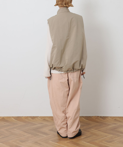 JOURNAL STANDARD LUXE(ジャーナルスタンダード ラックス)の「ヴィンテージツイル タックパンツ(その他パンツ・レディース・ホワイト系その他/ピンク系その他・MEDIUM/SMALL)」の10枚目の写真