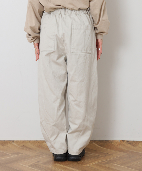 JOURNAL STANDARD LUXE(ジャーナルスタンダード ラックス)の「ヴィンテージツイル タックパンツ(その他パンツ・レディース・ホワイト系その他/ピンク系その他・MEDIUM/SMALL)」の13枚目の写真