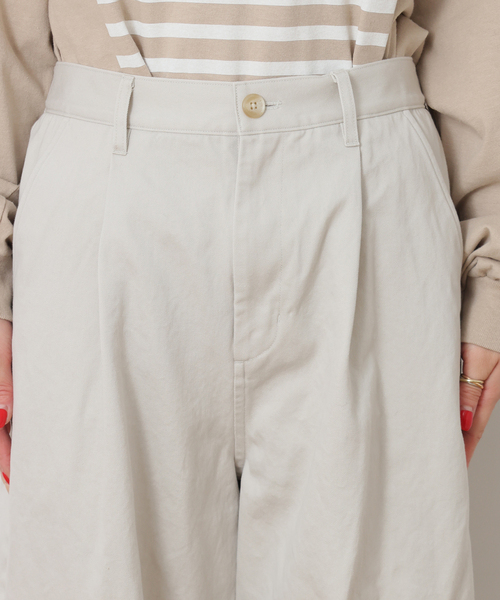 JOURNAL STANDARD LUXE(ジャーナルスタンダード ラックス)の「ヴィンテージツイル タックパンツ(その他パンツ・レディース・ホワイト系その他/ピンク系その他・MEDIUM/SMALL)」の14枚目の写真