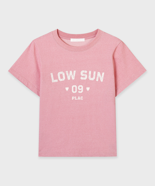 PLAC WOMEN（プレイス・ウィメン）の「グラフィックピグメントTシャツ 3カラー（Tシャツ/カットソー・レディース・ピンク/ホワイト・MEDIUM/SMALL）」の6枚目の写真