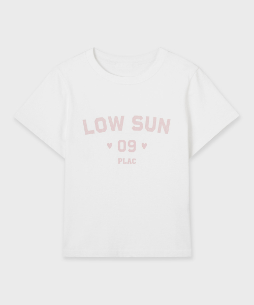 PLAC WOMEN（プレイス・ウィメン）の「グラフィックピグメントTシャツ 3カラー（Tシャツ/カットソー・レディース・ピンク/ホワイト・MEDIUM/SMALL）」の8枚目の写真
