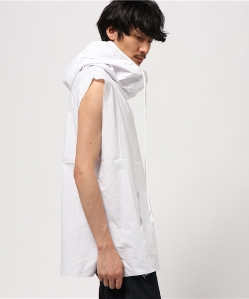 DANKE SCHON(ダンケシェーン)の「DankeSchon/ダンケシェーン/Patch N/S Hoodie(パーカー・メンズ・ブラック/カーキ/ホワイト・FREE)」の4枚目の写真