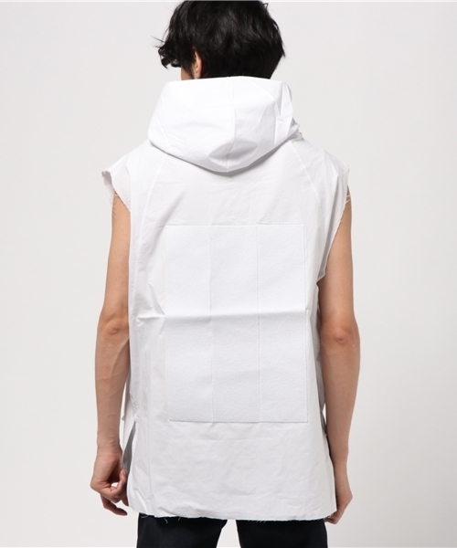 DANKE SCHON(ダンケシェーン)の「DankeSchon/ダンケシェーン/Patch N/S Hoodie(パーカー・メンズ・ブラック/カーキ/ホワイト・FREE)」の5枚目の写真