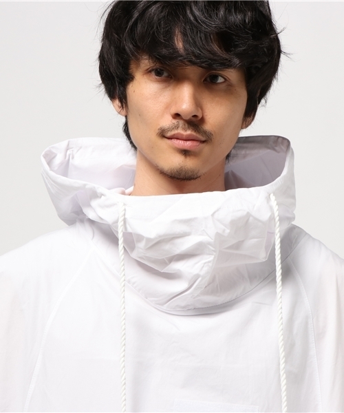 DANKE SCHON(ダンケシェーン)の「DankeSchon/ダンケシェーン/Patch N/S Hoodie(パーカー・メンズ・ブラック/カーキ/ホワイト・FREE)」の6枚目の写真