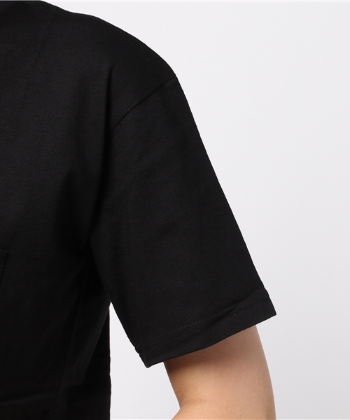 VENCEEXCHANGE(ヴァンスエクスチェンジ)の「カリフォルニアコットン ユルポケT(Tシャツ/カットソー・レディース・ブラック/スカイブルー/オフホワイト/アッシュグレー・MEDIUM)」の9枚目の写真