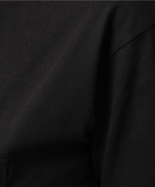 VENCEEXCHANGE(ヴァンスエクスチェンジ)の「カリフォルニアコットン ユルポケT(Tシャツ/カットソー・レディース・ブラック/スカイブルー/オフホワイト/アッシュグレー・MEDIUM)」の12枚目の写真