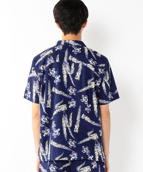 NOMA t.d.（ノーマティーディー）の「【NOMA textile design別注】アロハオープンカラーシャツ（シャツ/ブラウス・メンズ・ベージュ/ネイビー・MEDIUM/X-LARGE/SMALL/LARGE）」の13枚目の写真