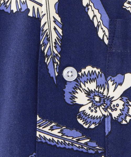 NOMA t.d.（ノーマティーディー）の「【NOMA textile design別注】アロハオープンカラーシャツ（シャツ/ブラウス・メンズ・ベージュ/ネイビー・MEDIUM/X-LARGE/SMALL/LARGE）」の8枚目の写真