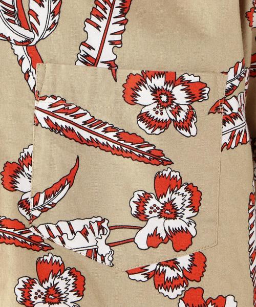 NOMA t.d.（ノーマティーディー）の「【NOMA textile design別注】アロハオープンカラーシャツ（シャツ/ブラウス・メンズ・ベージュ/ネイビー・MEDIUM/X-LARGE/SMALL/LARGE）」の3枚目の写真