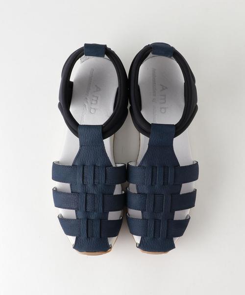 Amb（エーエムビー）の「Amb（エーエムビー） MANET NUBUCK ◆（サンダル・メンズ・グレー/ネイビー・43/42/41）」の3枚目の写真