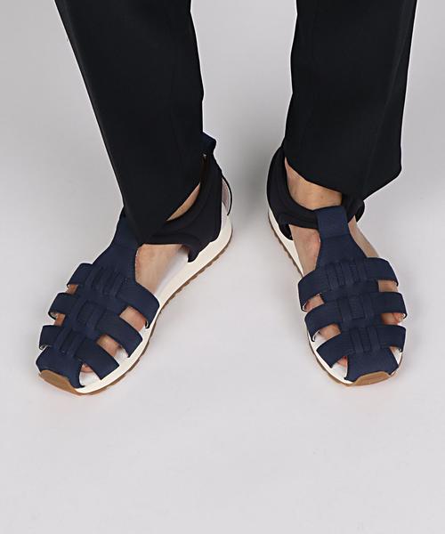 Amb（エーエムビー）の「Amb（エーエムビー） MANET NUBUCK ◆（サンダル・メンズ・グレー/ネイビー・43/42/41）」の11枚目の写真