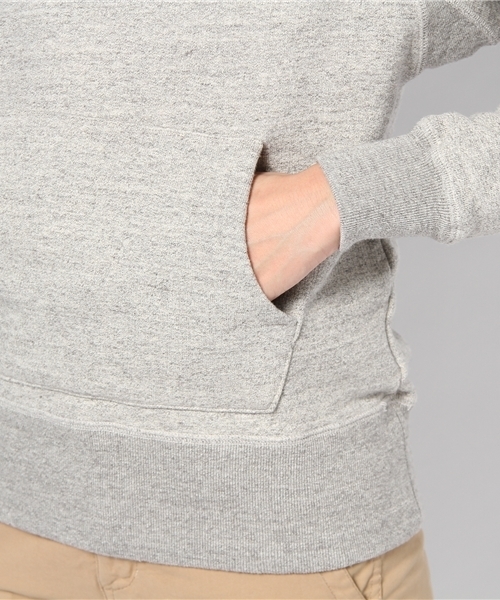 URBAN RESEARCH DOORS WOMENS（アーバンリサーチ ドアーズ ウィメンズ）の「DOORS スウェットプルオーバーパーカー（パーカー・レディース・杢グレー/ネイビー/オフホワイト・FREE）」の6枚目の写真