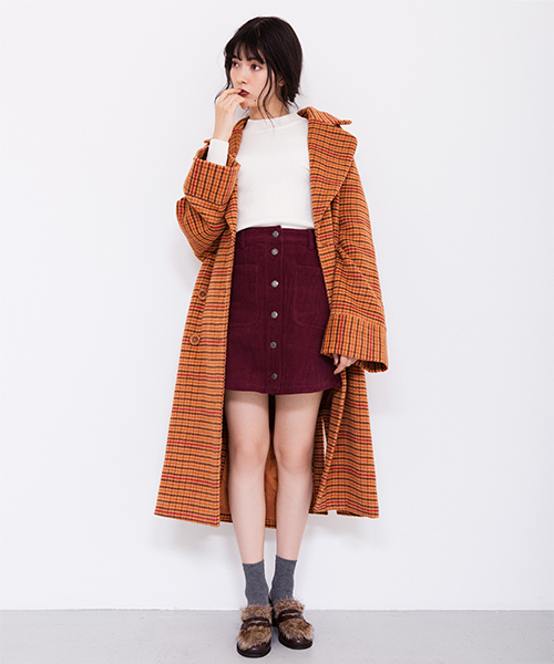 WEGO（ウィゴー）の「WEGO/無地ソックス（ソックス/靴下・レディース・ブラウン/レッド/ダークグリーン/ワイン/ホワイト/パープル/ブラック/ライトグレー/マスタード/ブルー/ダークグレー/キャメル/ネイビー/ブルー系その他・FREE）」の15枚目の写真