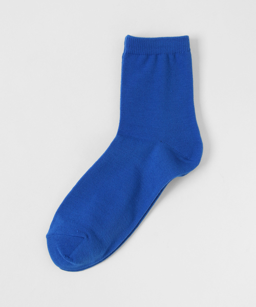 WEGO（ウィゴー）の「WEGO/無地ソックス（ソックス/靴下・レディース・ブラウン/レッド/ダークグリーン/ワイン/ホワイト/パープル/ブラック/ライトグレー/マスタード/ブルー/ダークグレー/キャメル/ネイビー/ブルー系その他・FREE）」の9枚目の写真