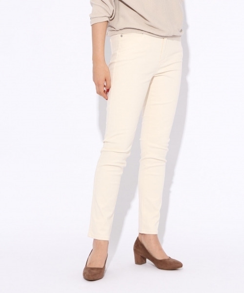 niko and...(ニコアンド)の「裏起毛NEWスリムパンツ(その他パンツ・レディース・ブラック/ネイビー/カーキ/アイボリー・1/2/3/4)」の1枚目の写真