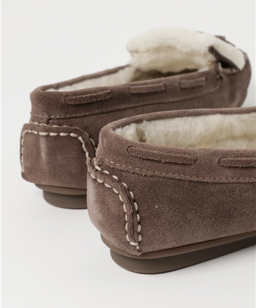 LBC（エルビーシー）の「【GAIMO】ガイモ シープローファー                 （ローファー・レディース・ベージュ/ライトブラウン・LARGE/MEDIUM）」の5枚目の写真