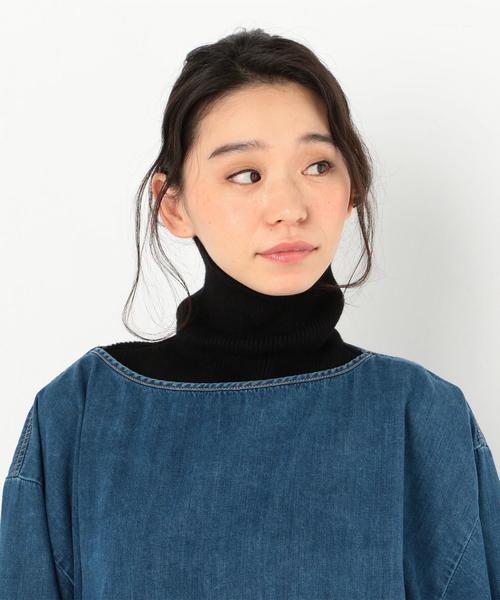 Another Edition(アナザーエディション)の「odds タートルネック付け襟(その他・レディース・ブラック/レッド・FREE)」の5枚目の写真