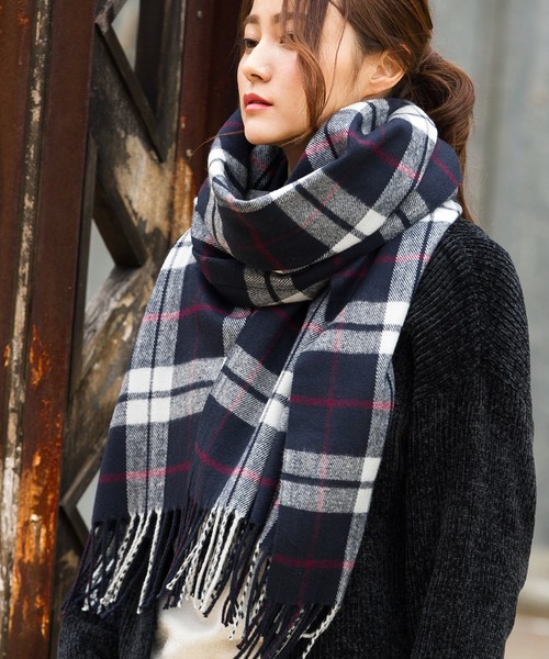 QUEENHEAD(クイーンヘッド)の「大判あったかストール(ストール/ショール・レディース・A/B/C/D/E/F/G/H/I/J/K/L/M/N/O/P/Q/R/S/T/U/V/W/X・FREE)」の9枚目の写真