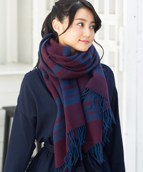 QUEENHEAD(クイーンヘッド)の「大判あったかストール(ストール/ショール・レディース・A/B/C/D/E/F/G/H/I/J/K/L/M/N/O/P/Q/R/S/T/U/V/W/X・FREE)」の22枚目の写真