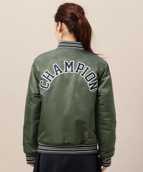 チャンピオン　BEAUTY&YOUTH 別注　新品未使用タグ付き　スタジャン BEAUTY&YOUTH UNITED ARROWS（ビューティーアンドユース