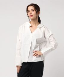 lala Born（ララボーン）の「lala born/ブロードバックリボンスキッパーブラウス（シャツ/ブラウス）」