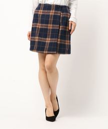 earth music&ecology | ・チェックミニスカート(スカート)