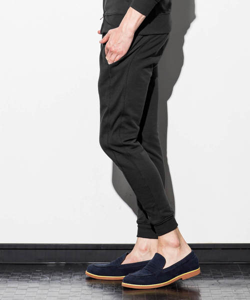 1PIU1UGUALE3  RELAX （ウノピゥウノウグァーレトレ リラックス）の「1PIU1UGUALE3 RELAX(ウノピゥウノウグァーレトレ)スウェットジョガーパンツ（その他パンツ・メンズ・ブラック/グレー/ネイビー・LARGE/MEDIUM/SMALL/X-LARGE）」の8枚目の写真
