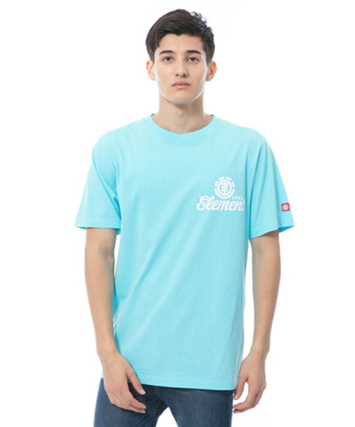 ELEMENT(エレメント)の「ELEMENT メンズ 1992 ROUND SS Tシャツ(Tシャツ/カットソー・メンズ・ブラック/ライトブルー/ライトグリーン/ホワイト・LARGE/MEDIUM/X-LARGE)」の4枚目の写真