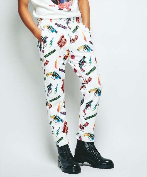 ＊HYSTERIC GLAMOUR ポップ ヒスガール 総柄 ロングスカート F ヒステリックグラマー ロングスカート 総柄 マキシ丈 HYSTERIC