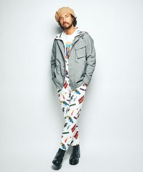 ＊HYSTERIC GLAMOUR ポップ ヒスガール 総柄 ロングスカート F Hysteric Glamour(ヒステリックグラマー) CLASSIC LOGO SCRATCH