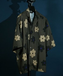 unrelaxing（アンリラクシング）の「オーバーサイズ総柄開襟アロハシャツ（シャツ/ブラウス）」