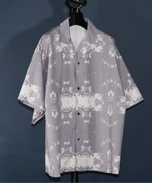 unrelaxing（アンリラクシング）の「オーバーサイズ総柄開襟アロハシャツ（シャツ/ブラウス）」