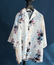 unrelaxing（アンリラクシング）の「オーバーサイズ総柄開襟アロハシャツ（シャツ/ブラウス）」