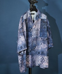 unrelaxing（アンリラクシング）の「オーバーサイズ総柄開襟アロハシャツ（シャツ/ブラウス）」