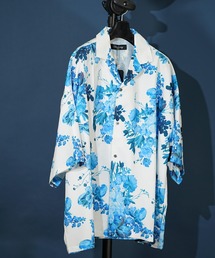 unrelaxing（アンリラクシング）の「オーバーサイズ総柄開襟アロハシャツ（シャツ/ブラウス）」