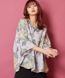 unrelaxing（アンリラクシング）の「オーバーサイズ総柄開襟アロハシャツ（シャツ/ブラウス）」