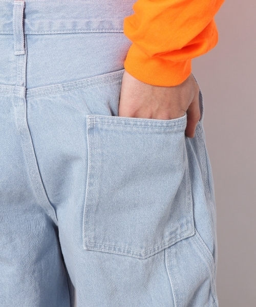 RAGEBLUE（レイジブルー）の「デニムペインターパンツ/783938（デニムパンツ・メンズ・ライトブルー・LARGE/MEDIUM）」の2枚目の写真