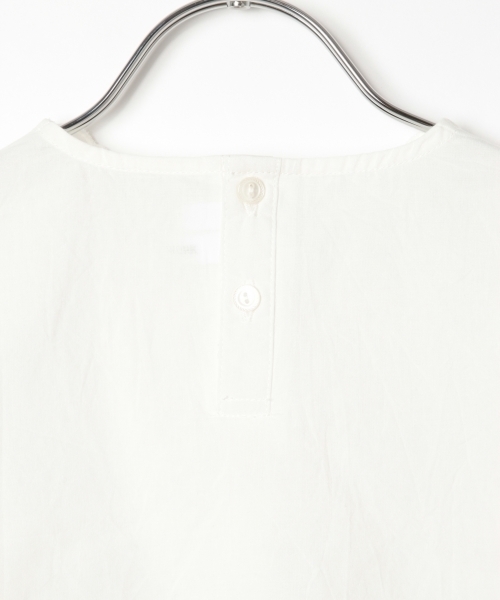 GLOBAL WORK（グローバルワーク）の「【キッズ】スカラップレースブラウス7分袖/779386（シャツ/ブラウス・キッズ・ライトブルー/ホワイト/ネイビー・XX-LARGE/LARGE/MEDIUM/X-LARGE/SMALL）」の10枚目の写真