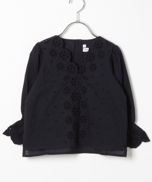 GLOBAL WORK（グローバルワーク）の「【キッズ】スカラップレースブラウス7分袖/779386（シャツ/ブラウス・キッズ・ライトブルー/ホワイト/ネイビー・XX-LARGE/LARGE/MEDIUM/X-LARGE/SMALL）」の20枚目の写真