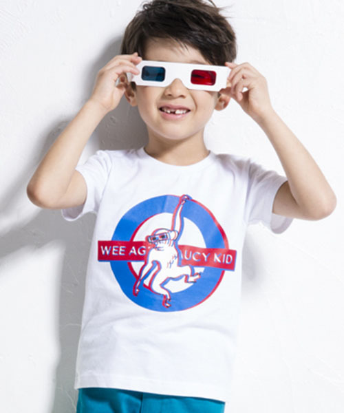 Wask ワスク の Wask カタログ掲載 天竺3dメガネ付きプリントtシャツ 140cm 160cm Tシャツ カットソー Wear Wask ワスク の Wask カタログ掲載 天竺3dメガネ付きプリントtシャツ 140cm 160cm Tシャツ カットソー Wear