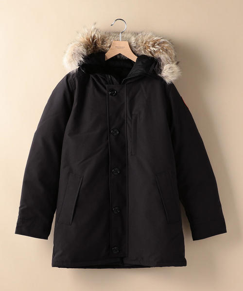 CANADA GOOSE（カナダグース）の「＜CANADA GOOSE（カナダグース）＞ JASPER PARKA/ジャスパー ：（ダウンジャケット/コート・メンズ・ネイビー/ブラック/オリーブ・MEDIUM/LARGE/X-SMALL/SMALL）」の3枚目の写真